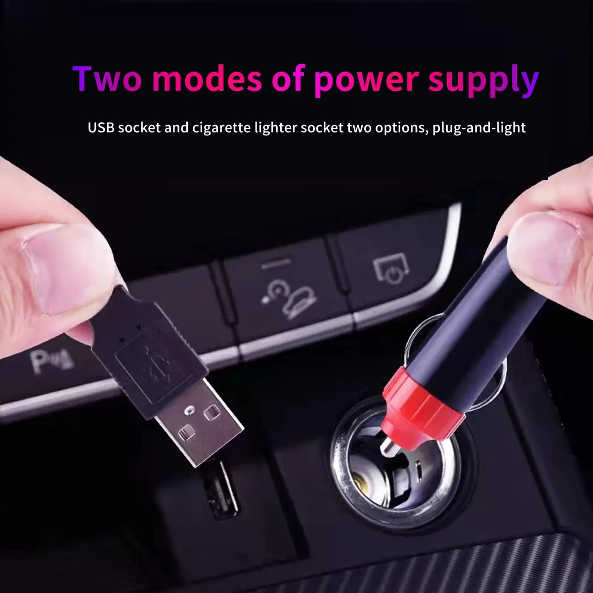 LED Car Interior Ambient Strip Lights