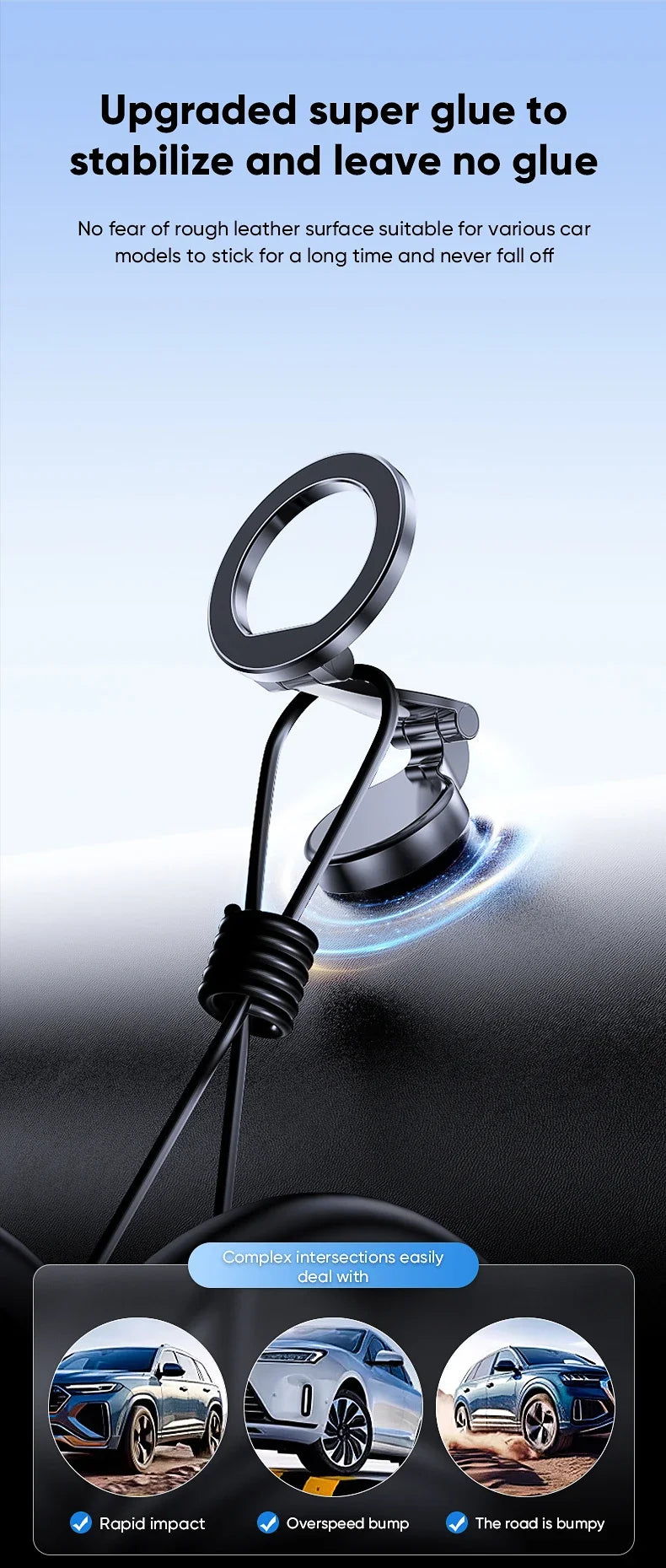 Magnetic Mount Car Phone Holder