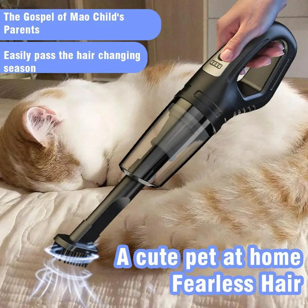 Handheld Vacuum Cordless Mini Portable Rechargeable Car Vacuum Cleaner